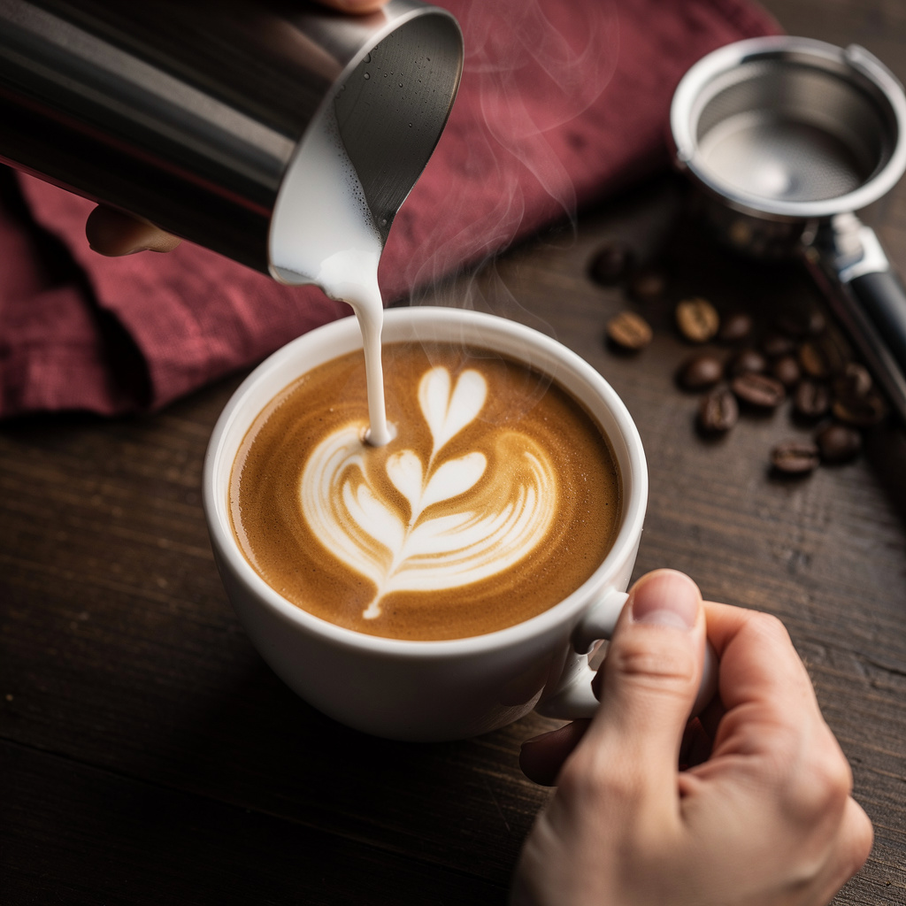 مشروبات الإسبريسو وفن اللاتيه