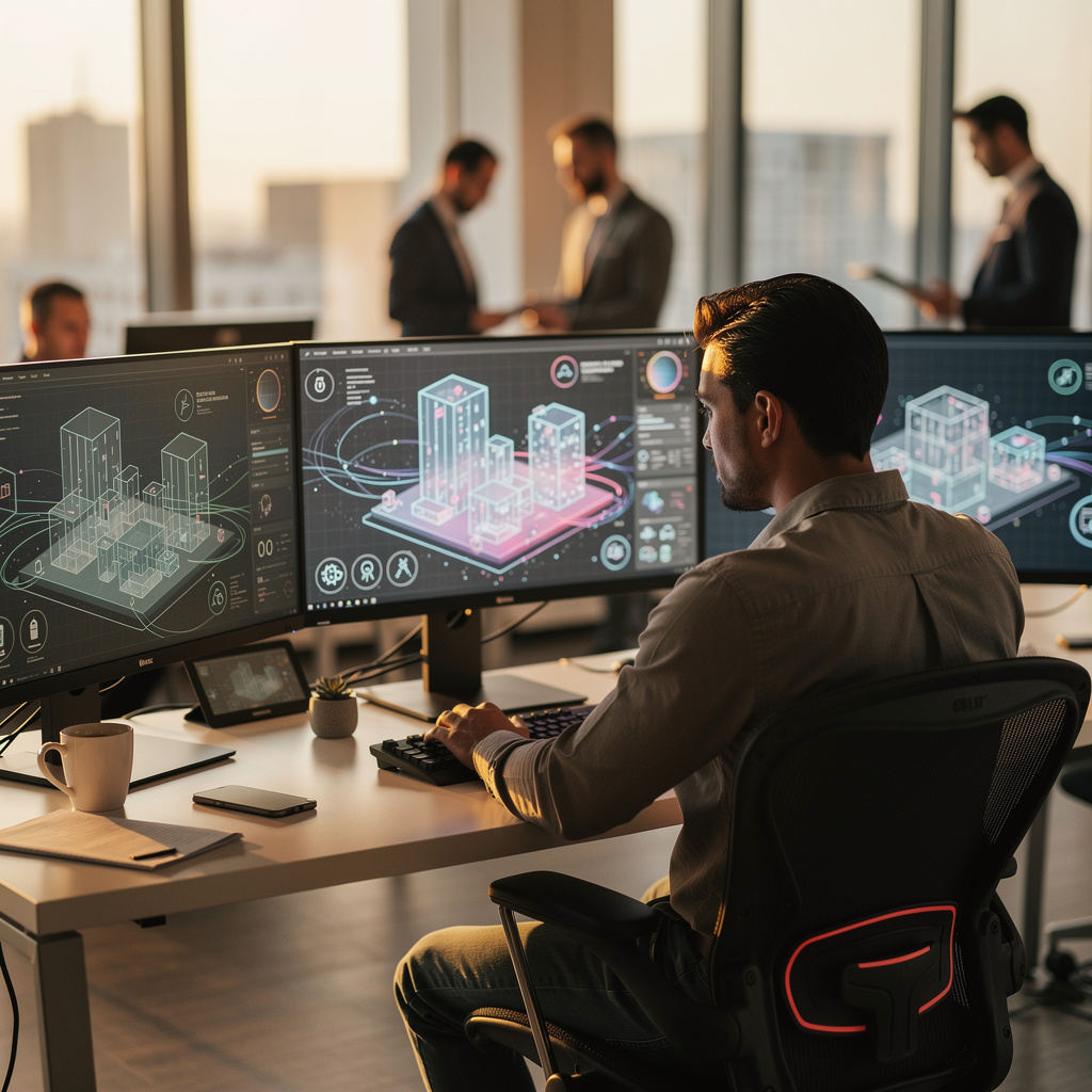 AI في سير عمل BIM