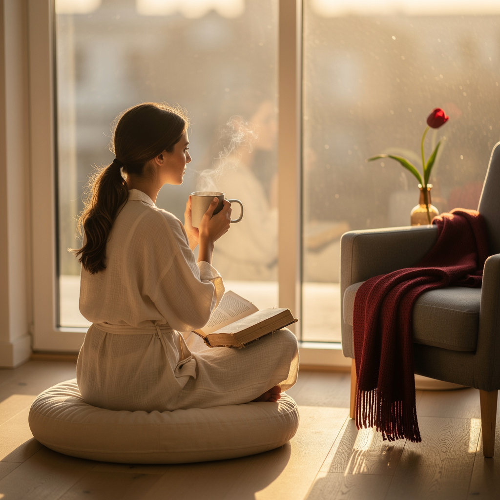 الاستمتاع بصحبة الذات