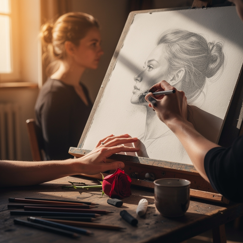 رسم البورتريه