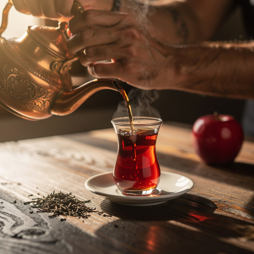 تذوق الشاي وتحضيره