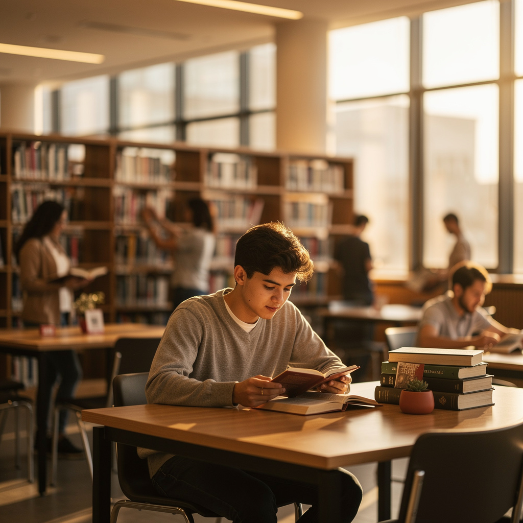 الاستفادة من المكتبات العامة