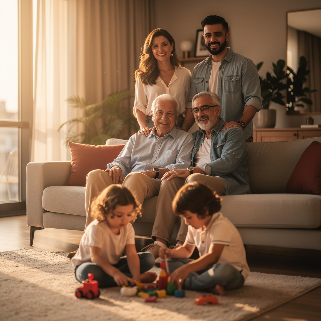 العيش متعدد الأجيال