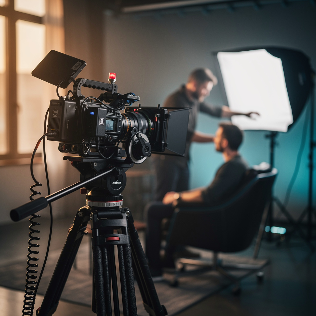 إعدادات تصوير المقابلات