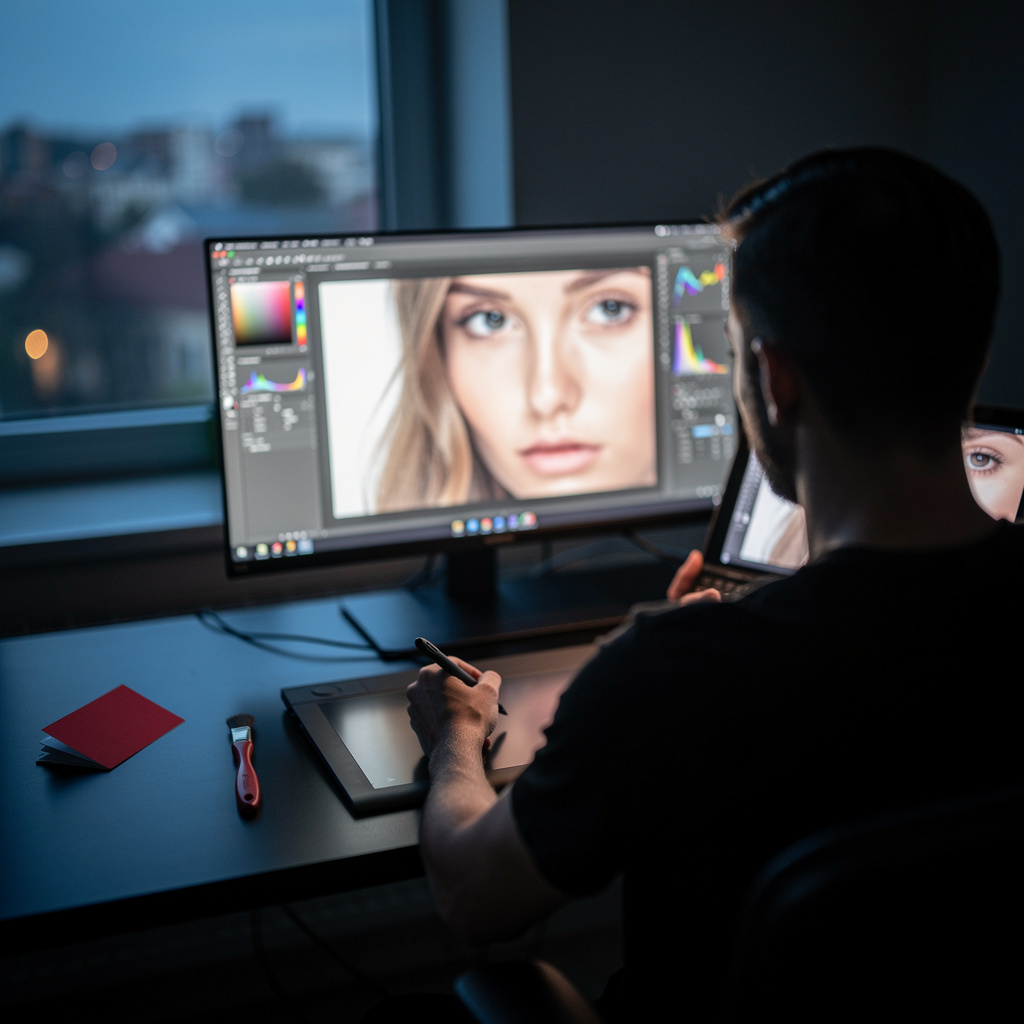 تنقيح الصور في Adobe Photoshop