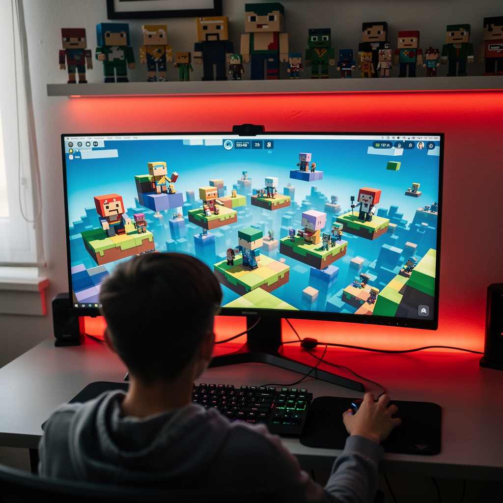 إنشاء الألعاب في Roblox