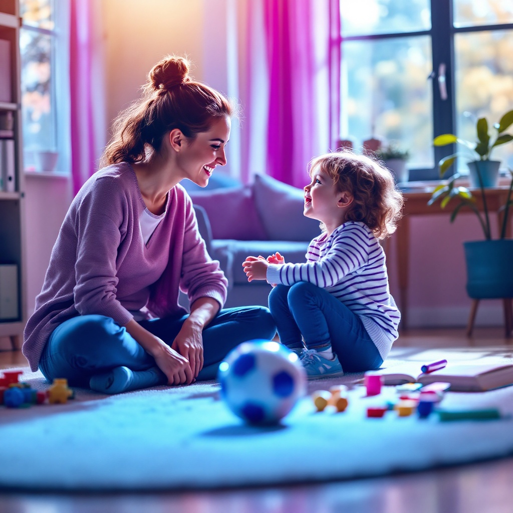 التواصل مع الطفل