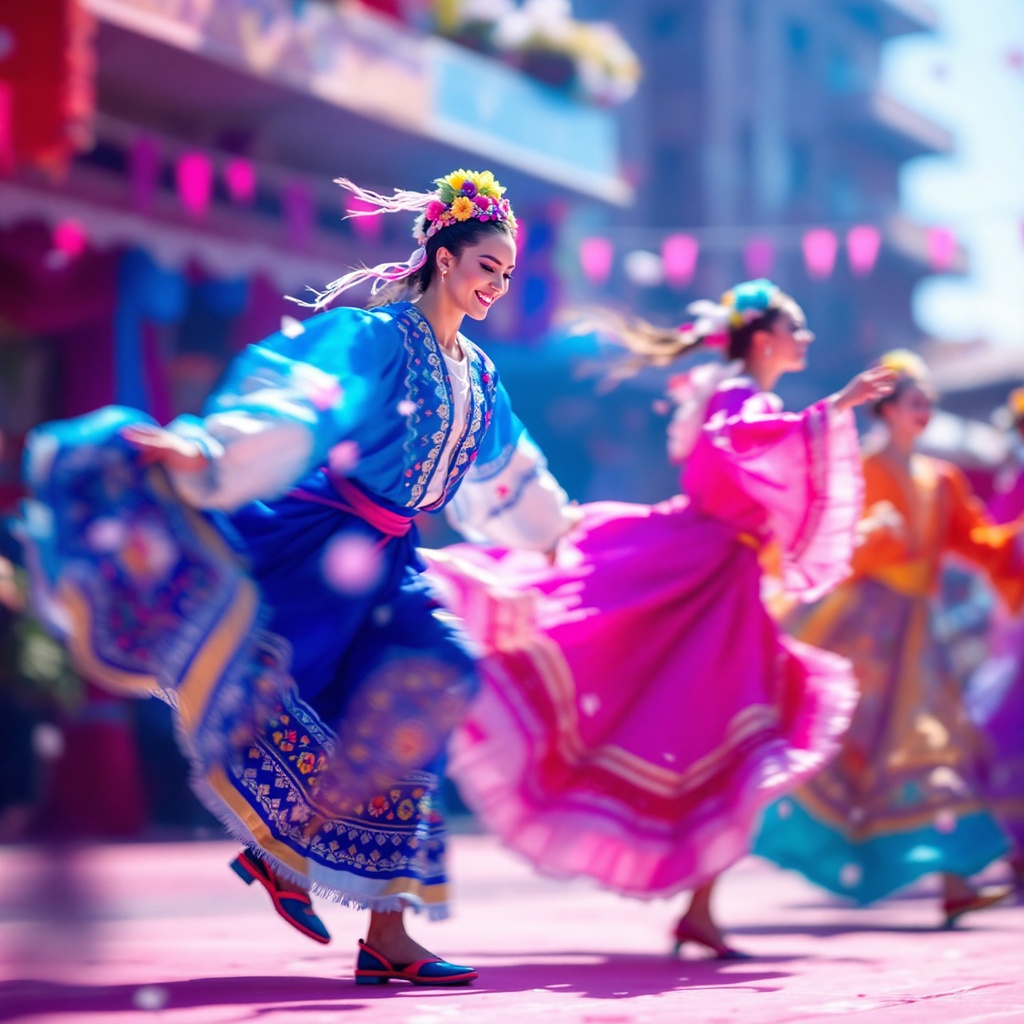 الرقصات الشعبية