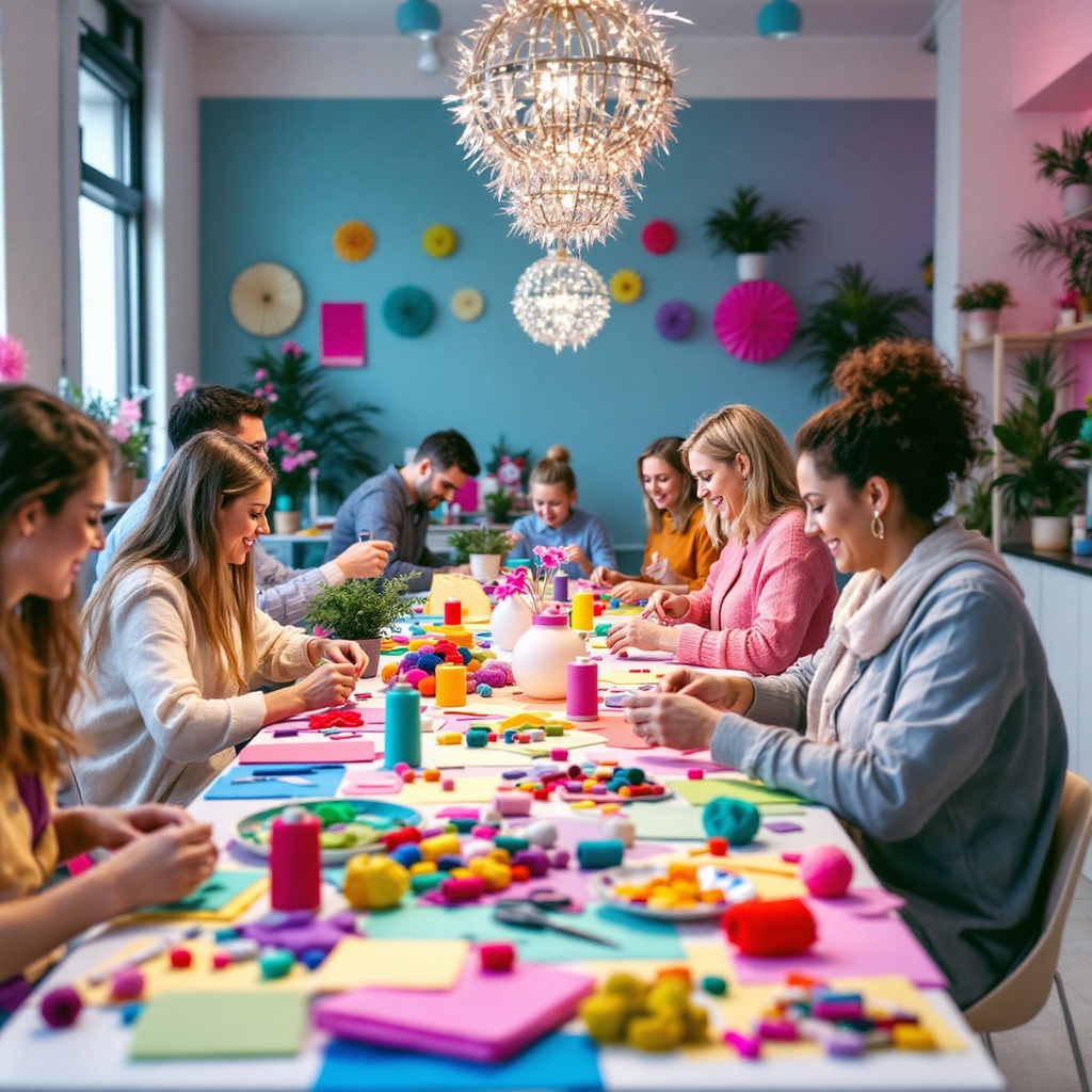 أنشطة الأشغال اليدوية