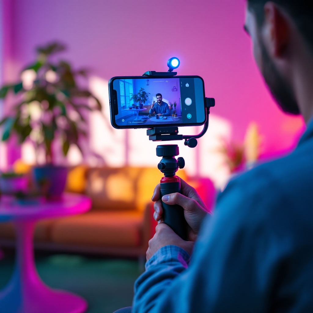تقنيات تصوير الفيديو بالهاتف المحمول