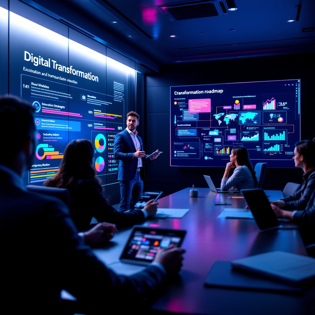 القيادة في التحول الرقمي
