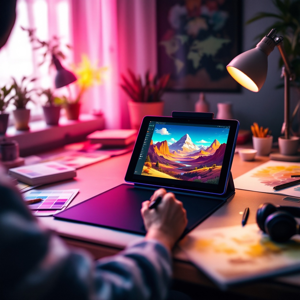 الرسم التوضيحي الرقمي