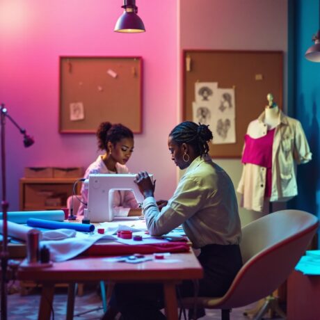 الخياطة والتصميم