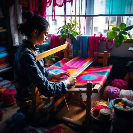 النسيج اليدوي