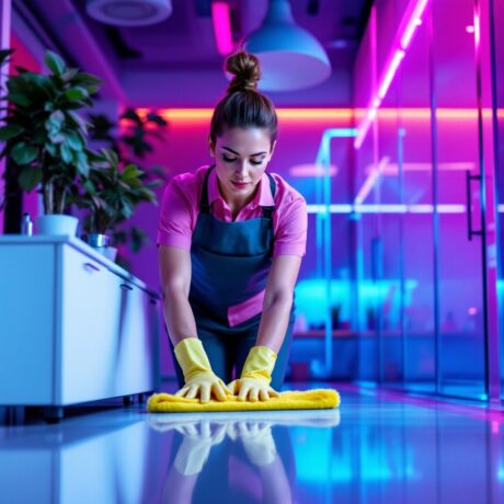 تنظيف المكاتب