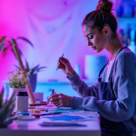 العلاج بالفن