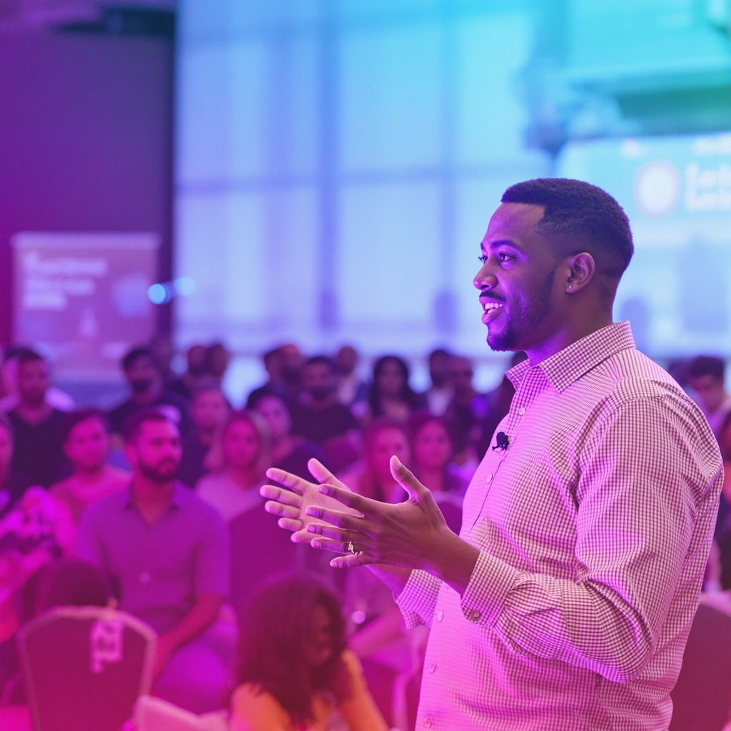 التحدث أمام الجمهور