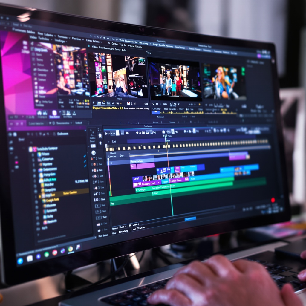 تحرير ومونتاج الفيديو