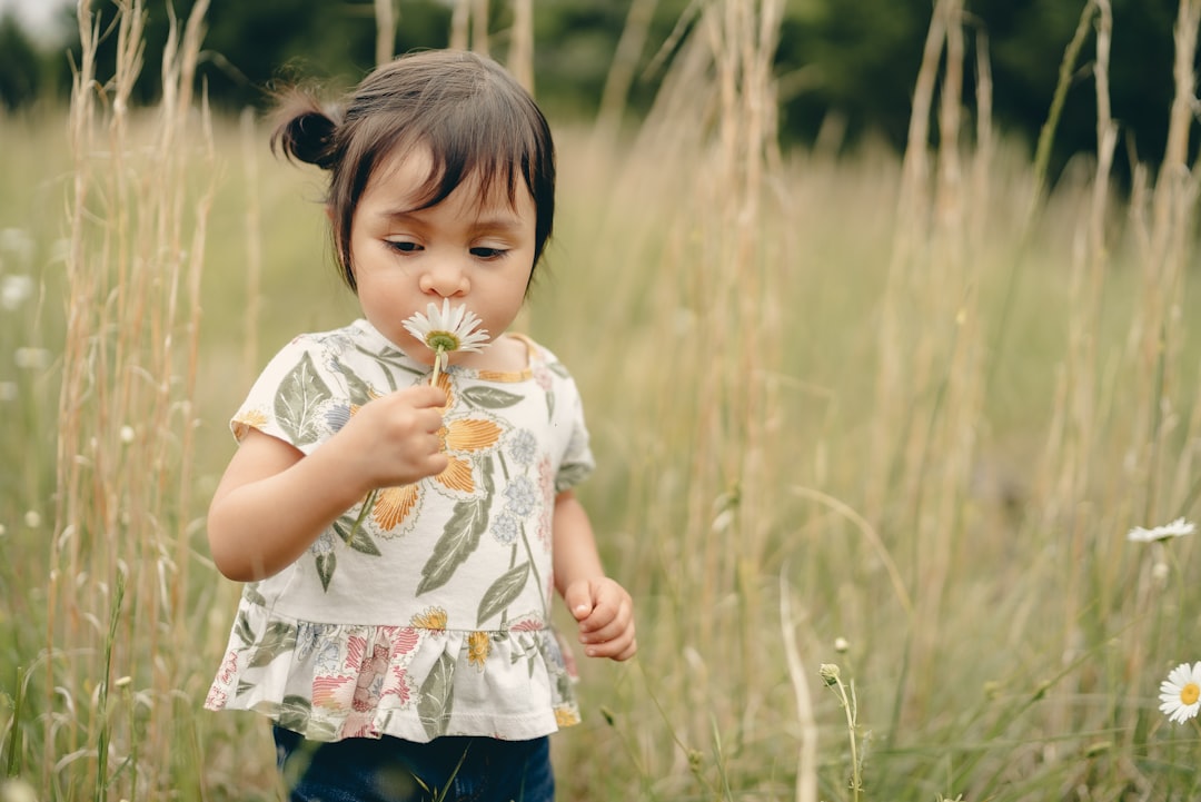 child eating healthy food