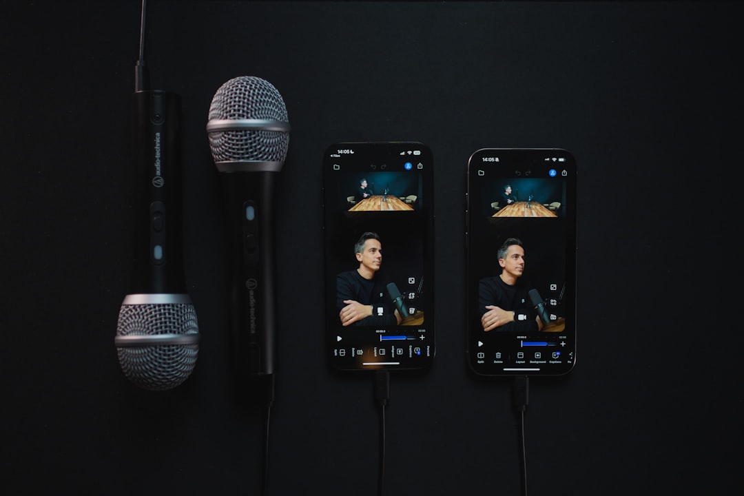 audio recording setup