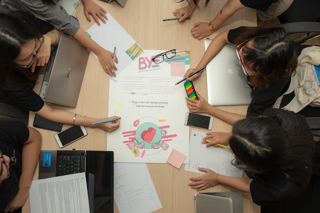 creative team brainstorming