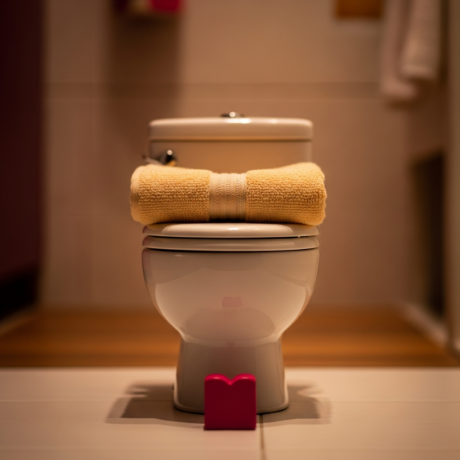 نجاح التدريب على استخدام الحمام