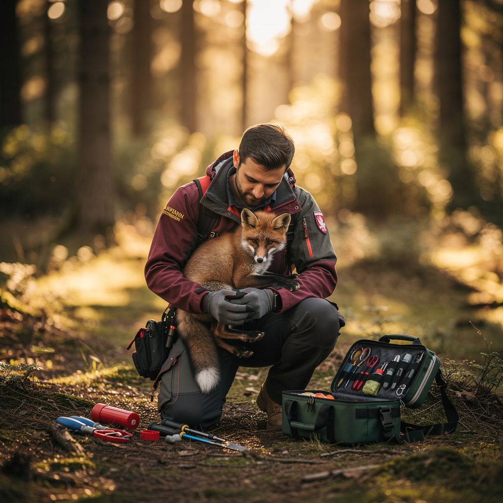 أساسيات إنقاذ الحيوانات البرية