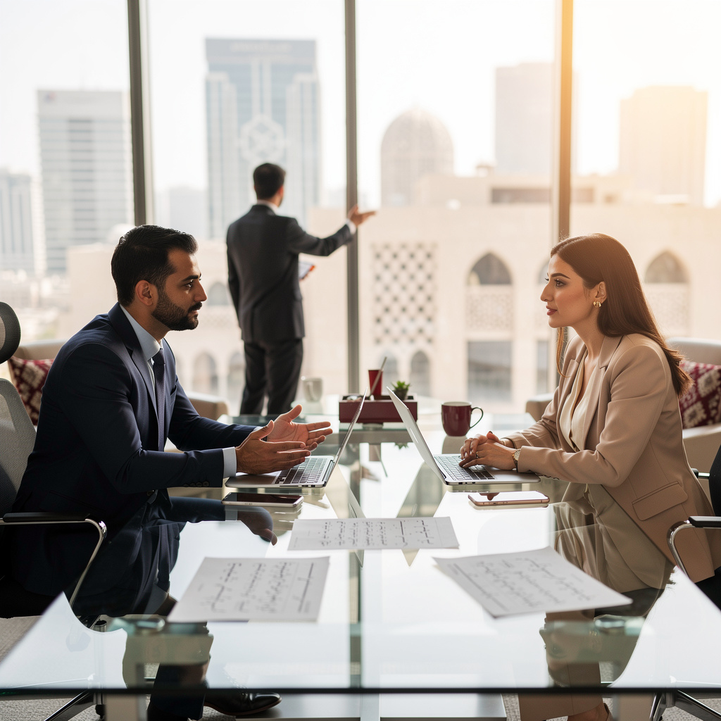 التواصل التجاري بالعربية