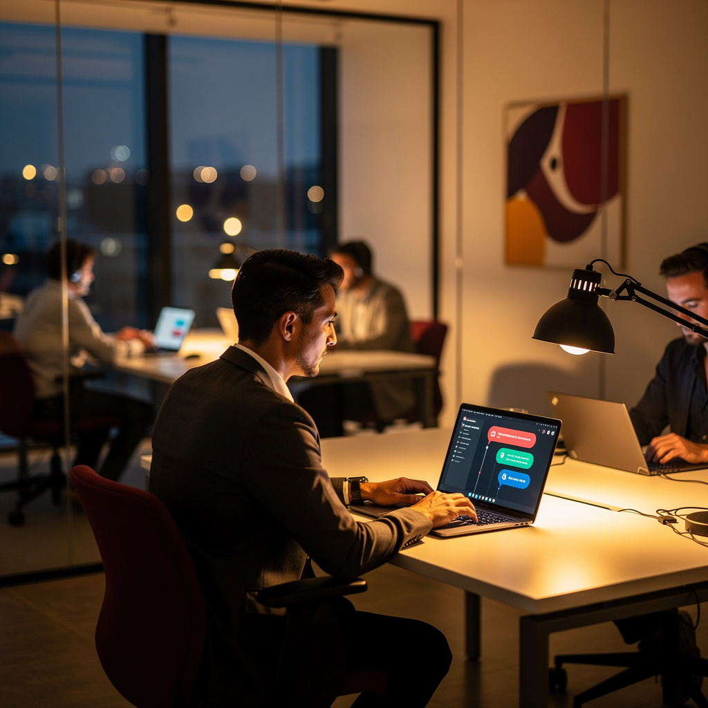 إدارة الفرق غير المتزامنة