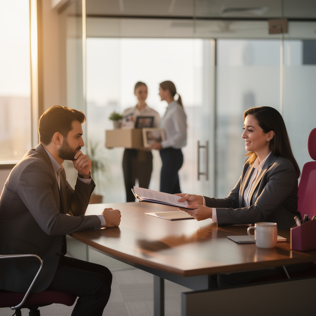 إجراءات إنهاء علاقة العمل