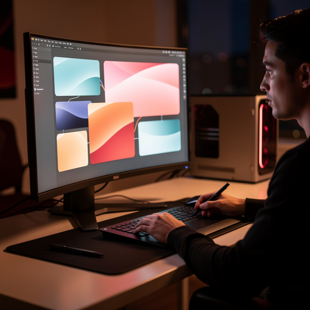 سير عمل توليد الصور بـ ComfyUI