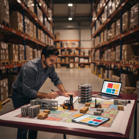تخطيط المستودعات وتصميم المنشآت اللوجستية