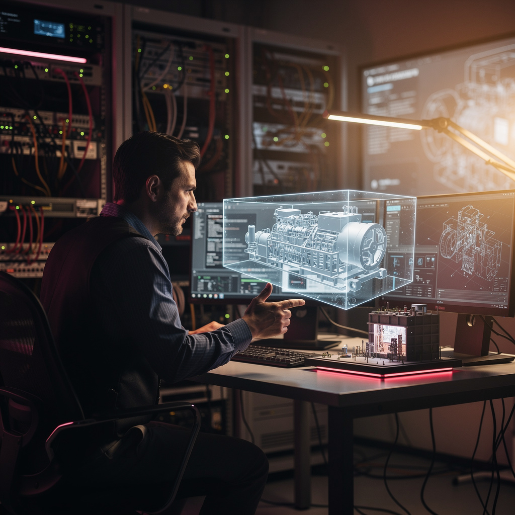 تطوير التوأم الرقمي