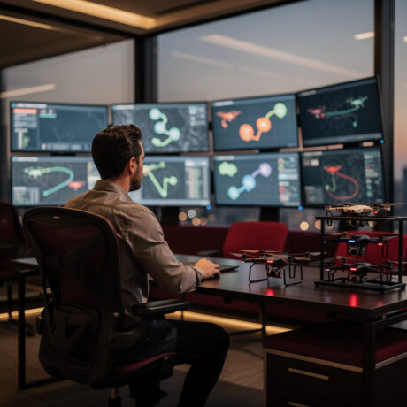 إدارة أساطيل الطائرات بدون طيار