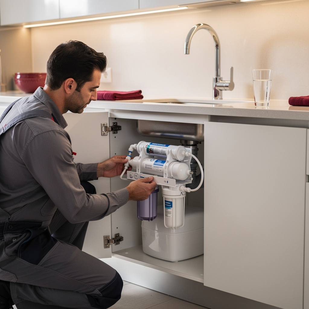 دليل تركيب وصيانة أنظمة تنقية المياه المنزلية