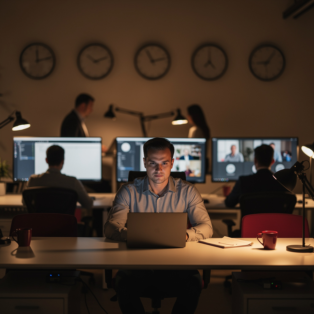 التعاون عبر المناطق الزمنية