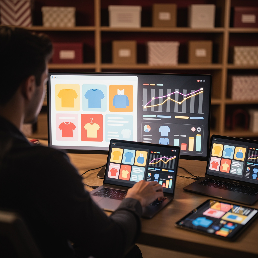 تحسين إعلانات تسوق غوغل