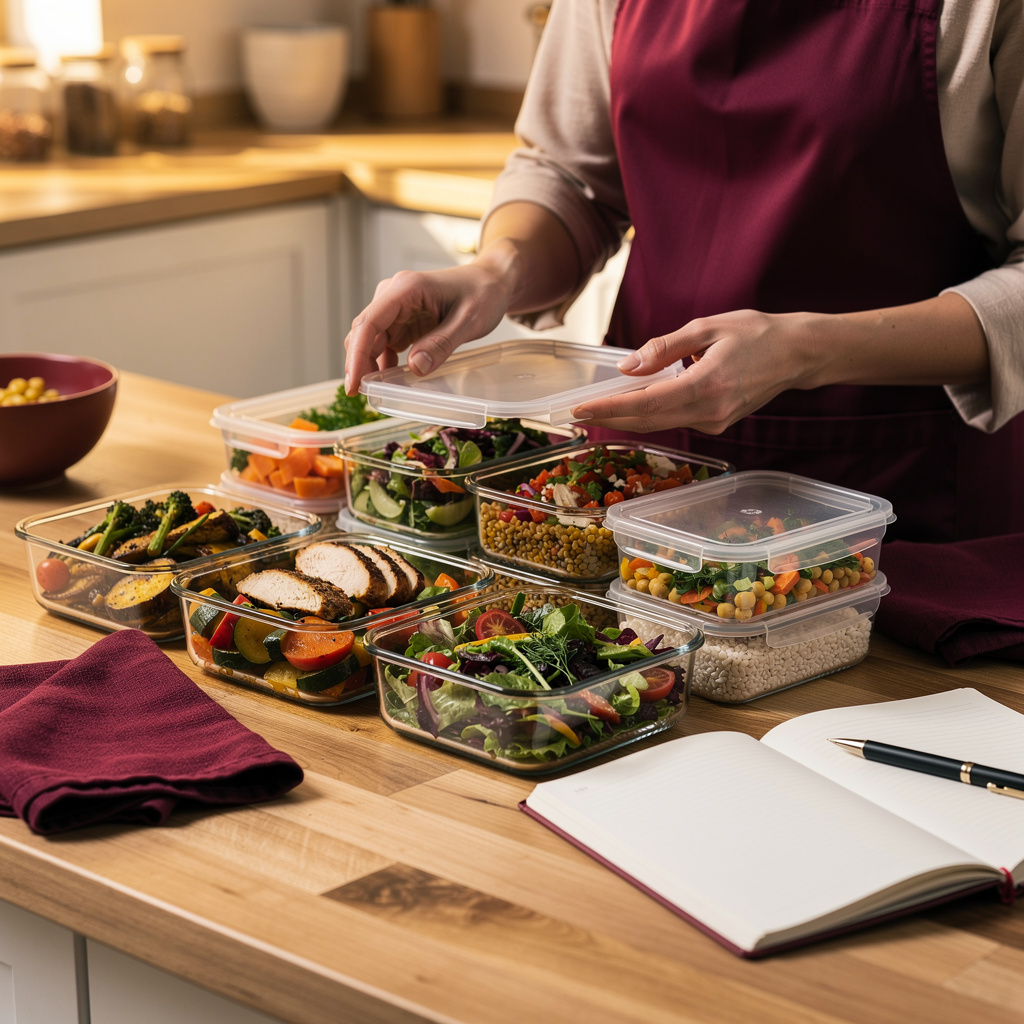 فن تخطيط وتجهيز الوجبات الأسبوعية