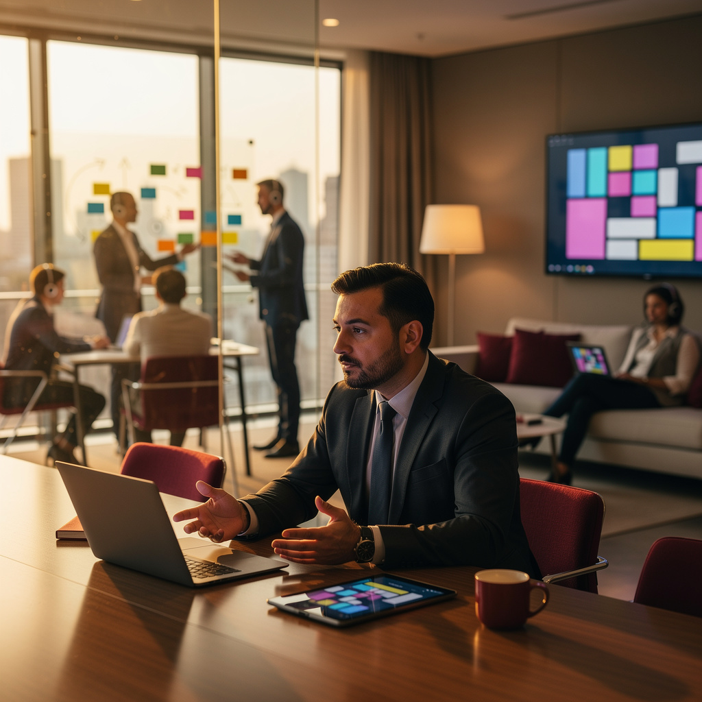 استراتيجية العمل الهجين