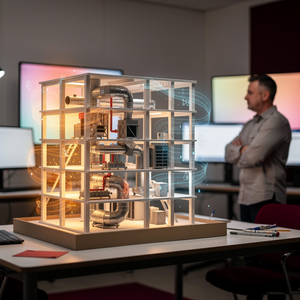 حسابات الأحمال الحرارية للتكييف المركزي