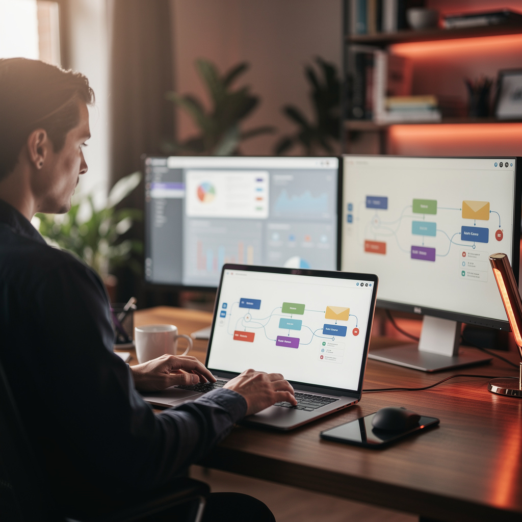 أتمتة بريد كلافيو