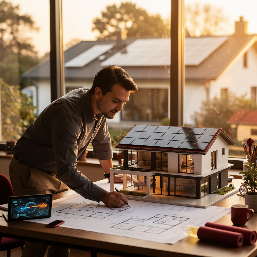 تصميم أنظمة الطاقة الشمسية السكنية