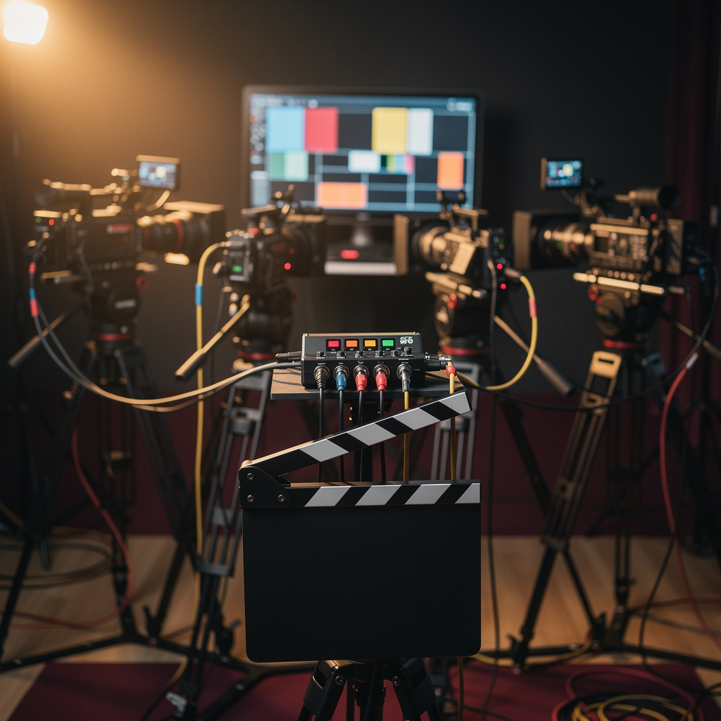 تقنيات مزامنة الكاميرات المتعددة