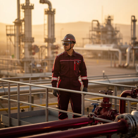 عمليات المنبع في صناعة النفط والغاز