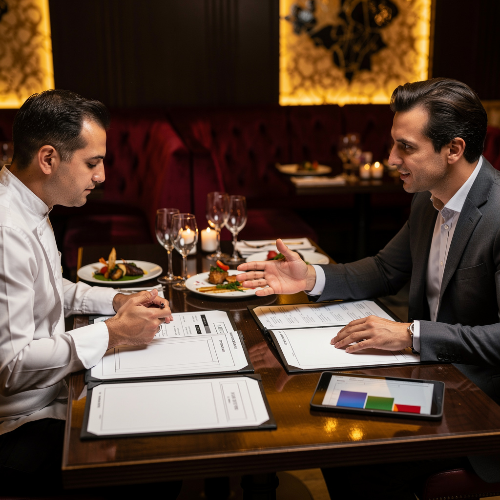 هندسة قائمة الطعام