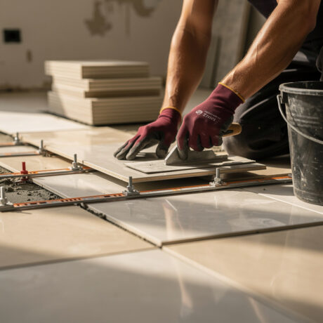 تركيب السيراميك والبلاط