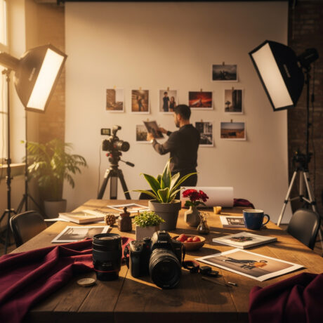 العمل في التصوير التجاري