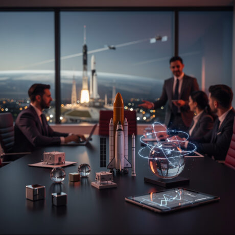 نماذج الأعمال في صناعة الفضاء