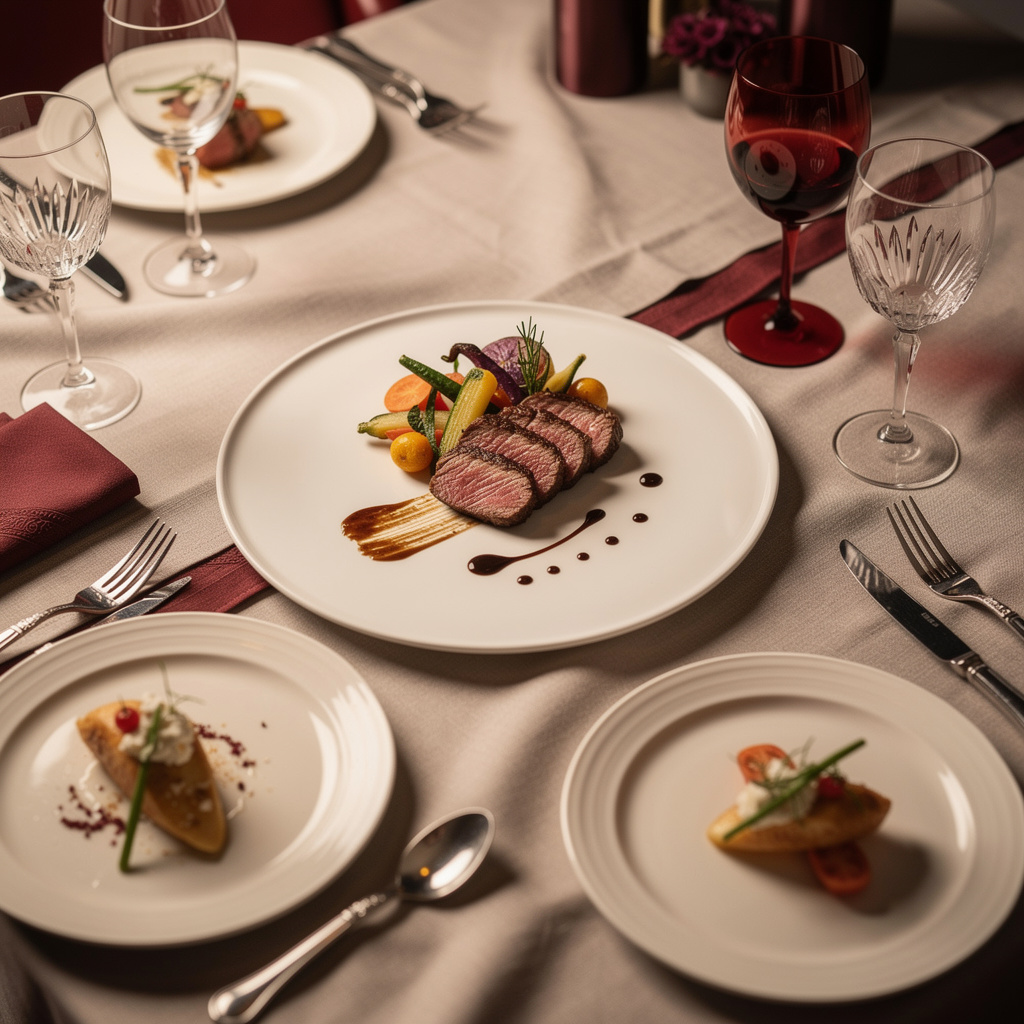 فن تقديم الطعام