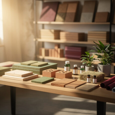 مواد البناء الخضراء والمستدامة